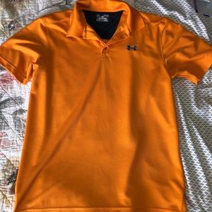 Under Armour Polo- Orange- Medium
